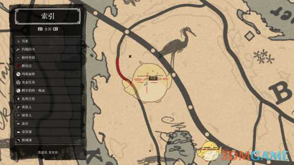 《荒野大镖客2》夜女兰精确位置分享