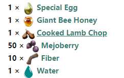 《方舟：灭绝》全饲料名字及配方一览