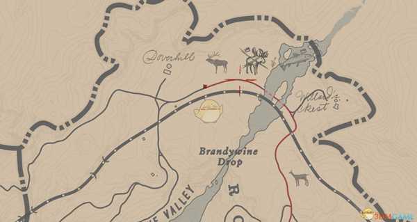 《荒野大镖客2》刷兔皮位置分享