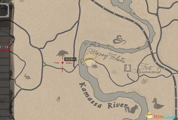 《荒野大镖客2》北美浣熊刷新位置分享