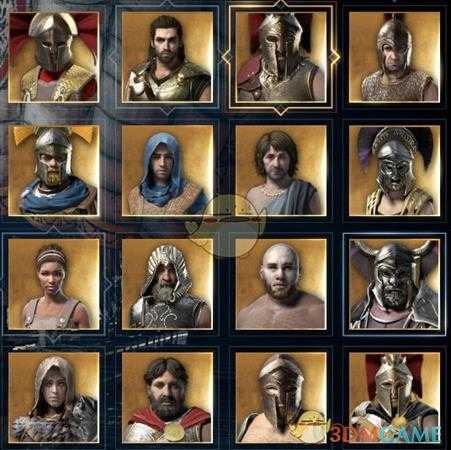 《刺客信条:奥德赛》所有特殊船员手收集篇