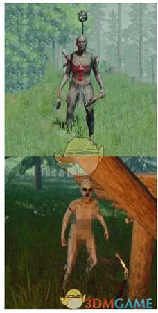 《森林》迷失森林野人介绍之——普通野人