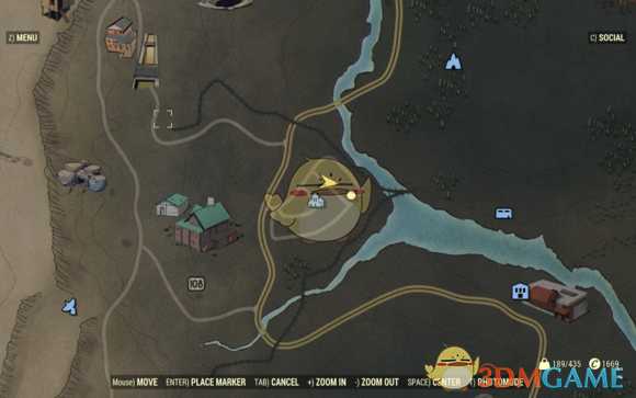 《辐射76》华莱士机器商人具体位置分享