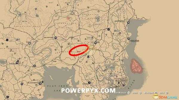 《荒野大镖客2》马术大师需要驯服的野马位置一览