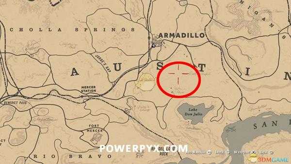 《荒野大镖客2》马术大师需要驯服的野马位置一览