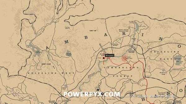 《荒野大镖客2》全小屋位置一览