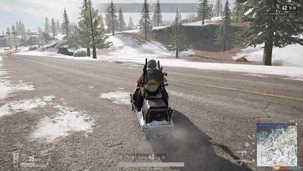 《绝地求生》新载具雪地摩托测评
