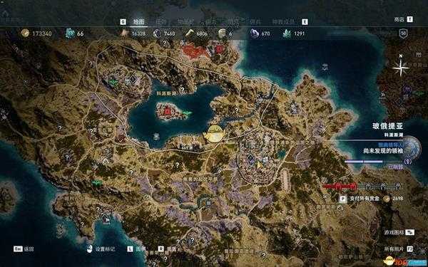 《刺客信条：奥德赛》100%全成就指南