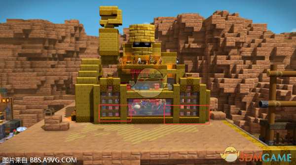 《勇者斗恶龙:建造者2》红色发光方块放置位置分享