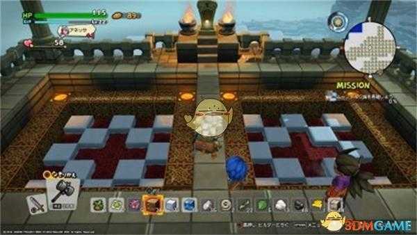 《勇者斗恶龙:建造者2》穆恩布尔克岛东北部谜题解法分享