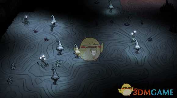 《饥荒：联机版》洞穴地形完全解析——混合菌类林篇