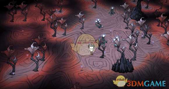 《饥荒:联机版》洞穴地形完全解析——红蘑菇森林篇