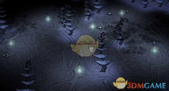 《饥荒：联机版》洞穴地形完全解析——蓝蘑菇森林篇