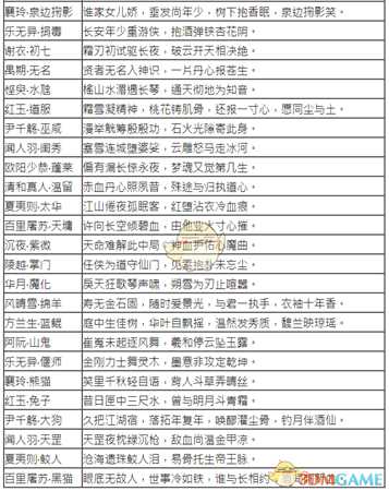 《古剑奇谭3》千秋戏全人物诗词赏析
