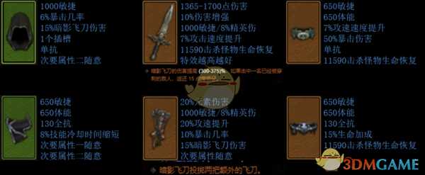 《暗黑破坏神3》暗影三刀四人组队攻略