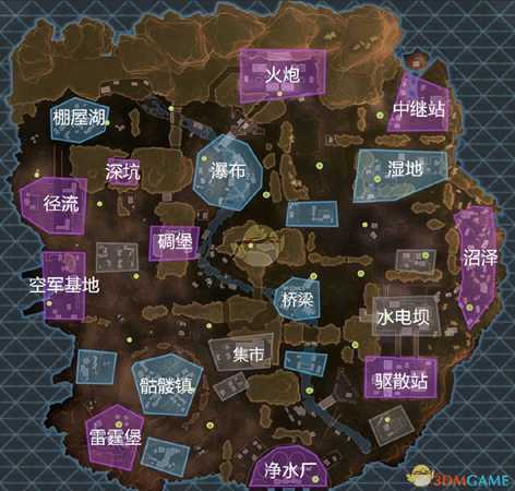 《Apex英雄》游戏地图地形分析