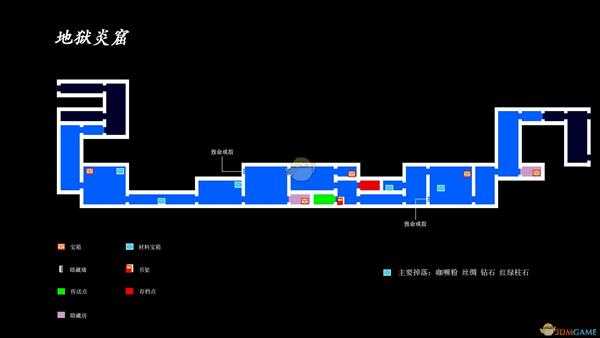 《赤痕:夜之仪式》地狱炎窟地图全可收集物品位置分享