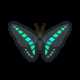 《动物森友会》青带凤蝶图鉴