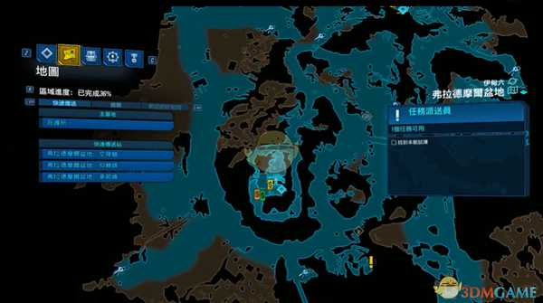 《无主之地3》6个试炼场的位置分享