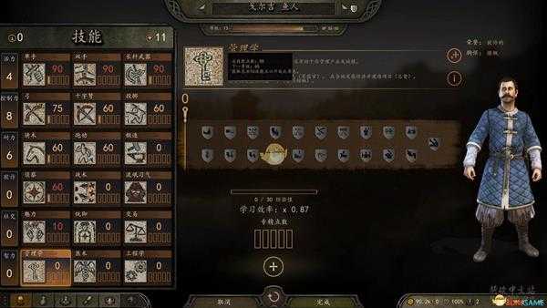 《骑马与砍杀2》初始全可招募NPC属性分享