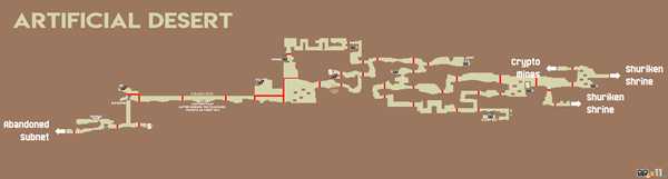 《酷派忍者》全收集地图一览