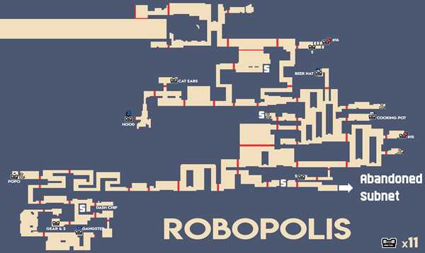 《酷派忍者》全收集地图一览
