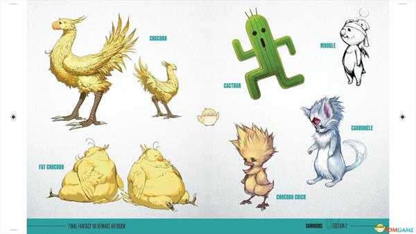 《最终幻想7：重制版》豪华版设定集内容一览