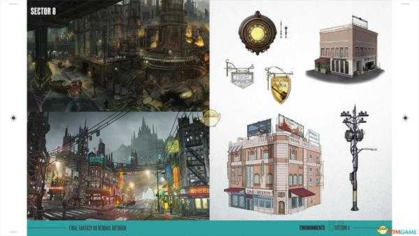 《最终幻想7：重制版》豪华版设定集内容一览