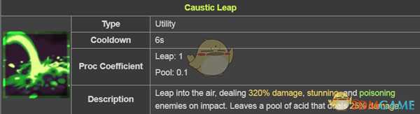 《雨中冒险2》毒狗属性一览 技能解锁方法分享