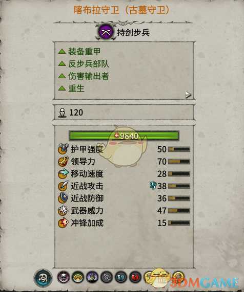 《全面战争：战锤2》古墓守卫实用性分析