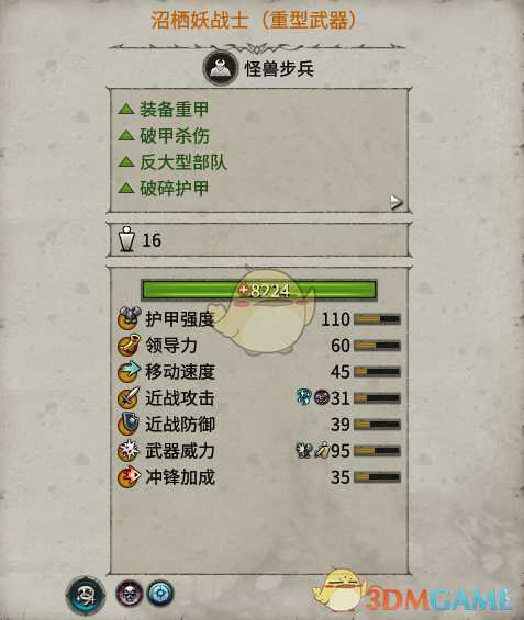 《全面战争：战锤2》重型武器沼栖妖战士实用性分析