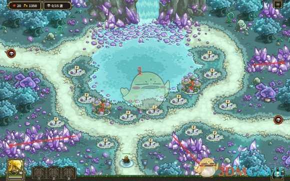 《王国保卫战:起源》水晶之湖特殊元素分析