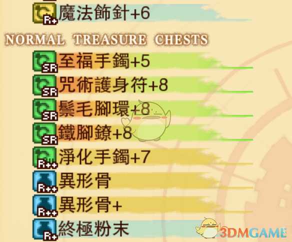 《龙之死印》王墓曝光物品掉落表