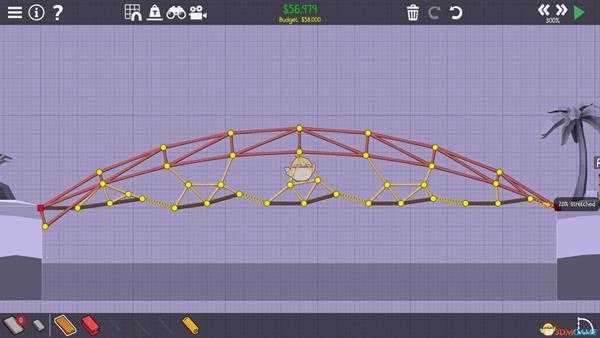《桥梁建筑师2》血红冲沟安全间隙攻略