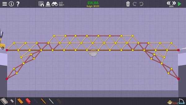 《桥梁建筑师2》血红冲沟重量级考验攻略