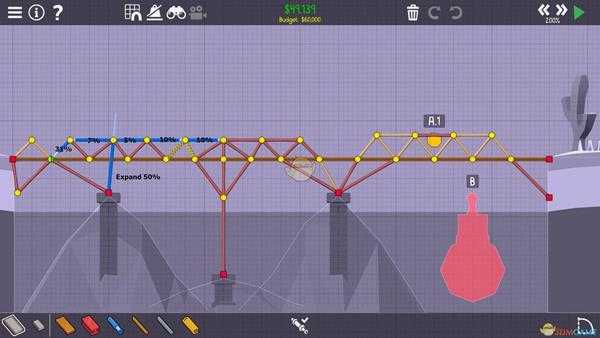 《桥梁建筑师2》血红冲沟别离开我攻略