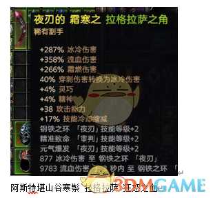 《恐怖黎明》拉格拉萨之角属性一览 掉落地点分享