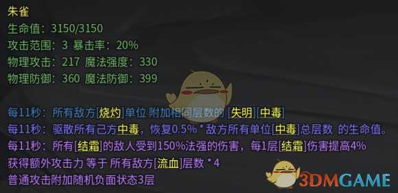 《传奇生物》传奇单位图鉴