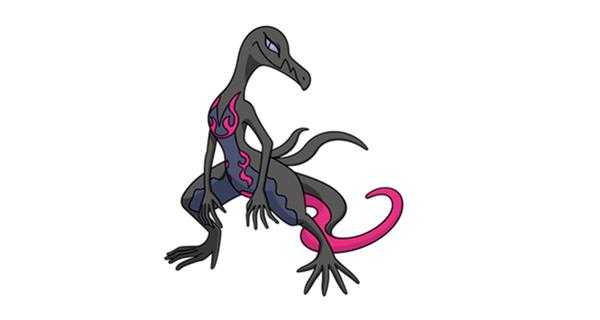 《宝可梦：剑/盾》铠之孤岛焰后蜥图鉴