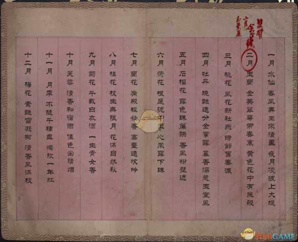 《纸人贰》金盏人物经历和性格