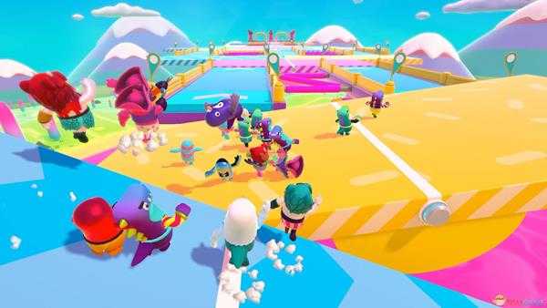 《糖豆人：终极淘汰赛》跷跷板地图通过技巧介绍