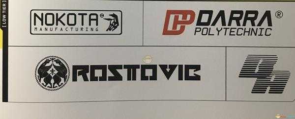 《赛博朋克2077》平价廉价枪械厂商介绍