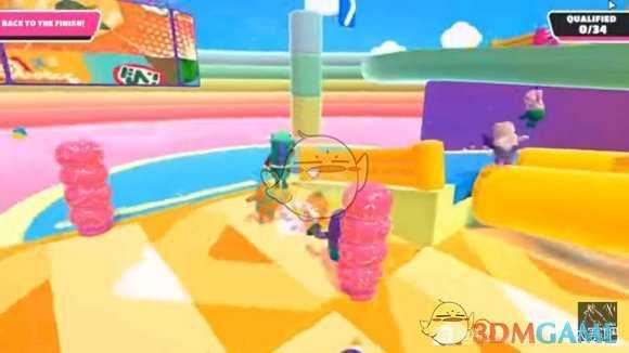 《糖豆人：终极淘汰赛》水涨爬高地图过关技巧
