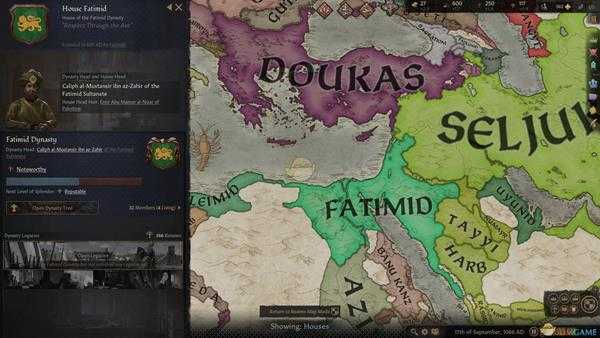 《十字军之王3》长子继承领地方法介绍