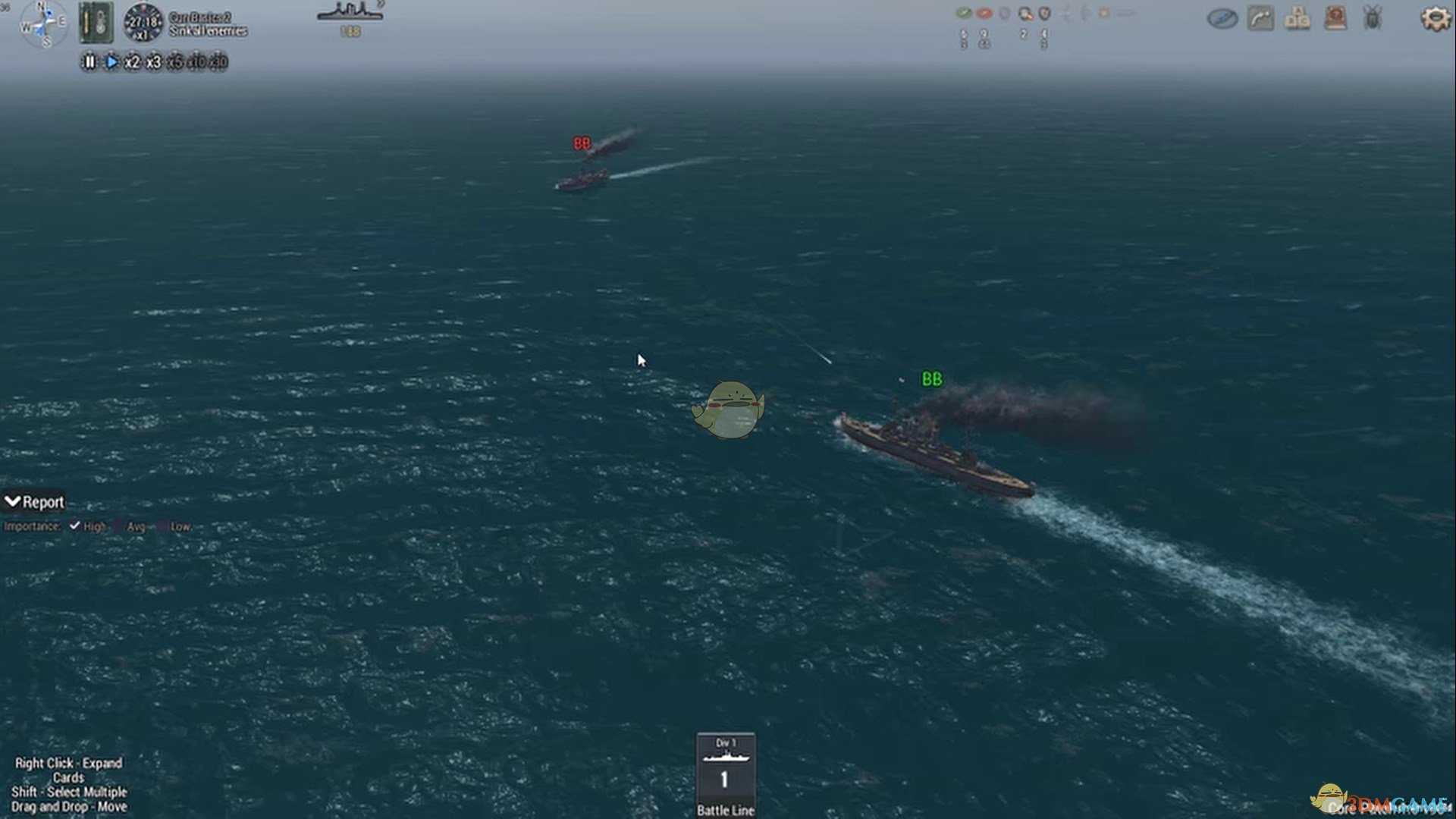 《终极海军上将:无畏舰》作战地图控制操作分享