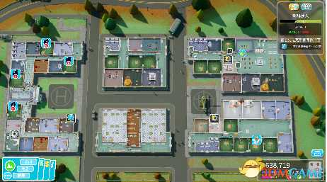 《双点医院》跌落镇三星通关经验