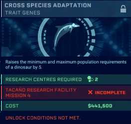 《侏罗纪世界:进化》吴博士的秘密DLC新研究项目一览