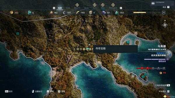 《刺客信条:奥德赛》全氪金宝箱所在位置一览