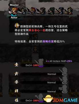 吞食孔明传陨落战法配置奥义