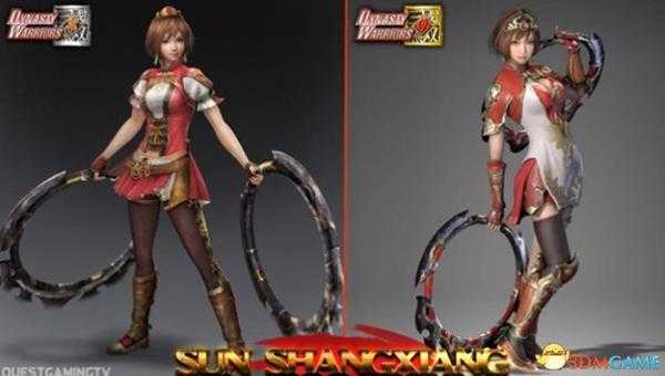 真三国无双8全武将对比视频